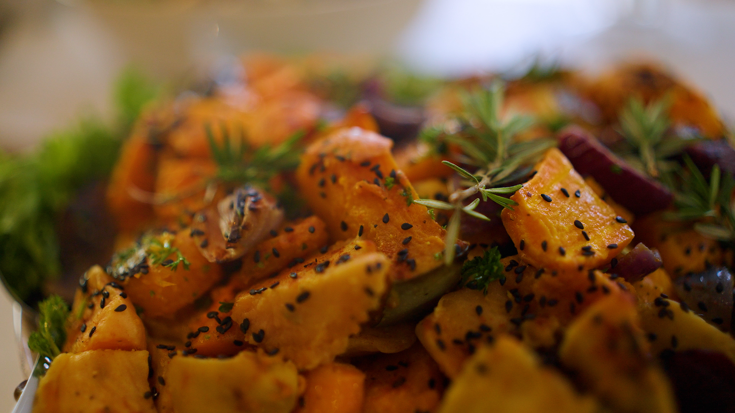 Roast vegetable salad